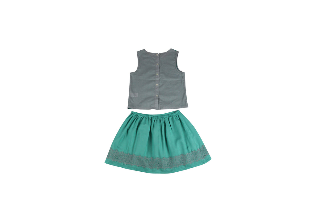 I Love Gorgeous, Girls Lace Top & Skirt, 9 Years