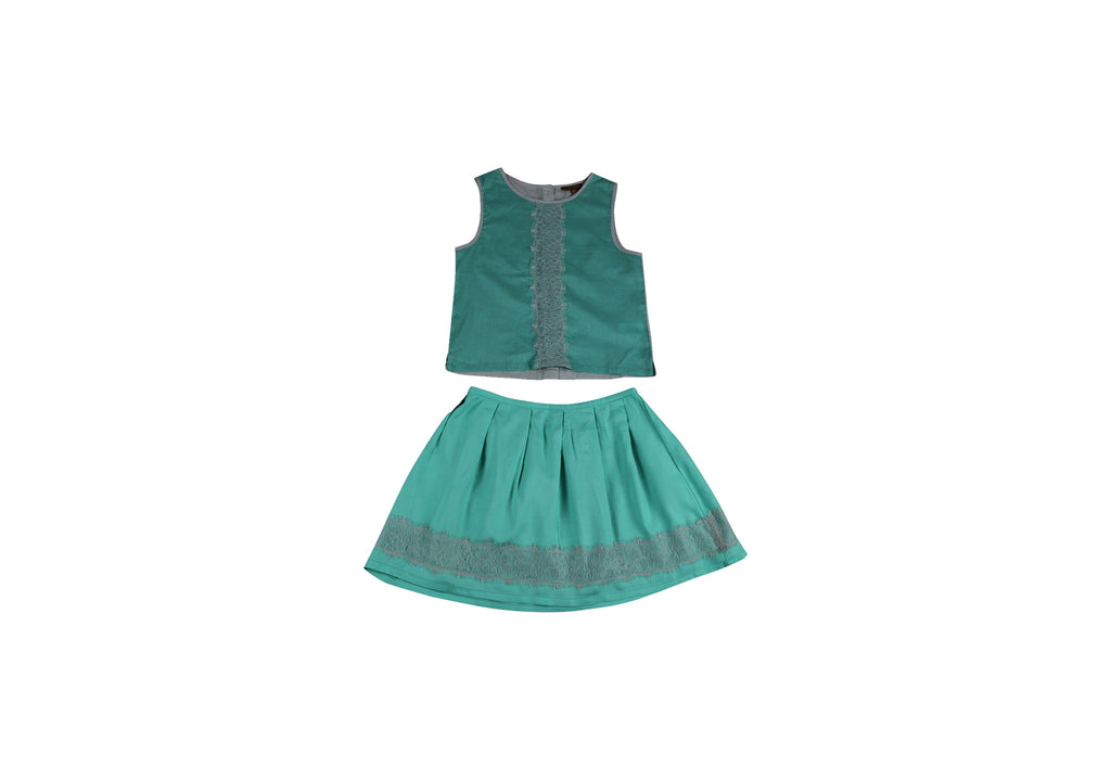 I Love Gorgeous, Girls Lace Top & Skirt, 9 Years