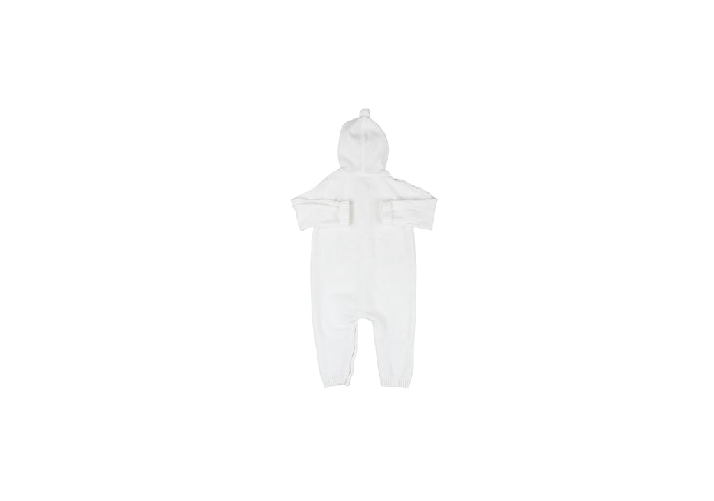 The Little White Company, Baby Boys or Baby Girls Knitted Babygrow, 12-18 Months