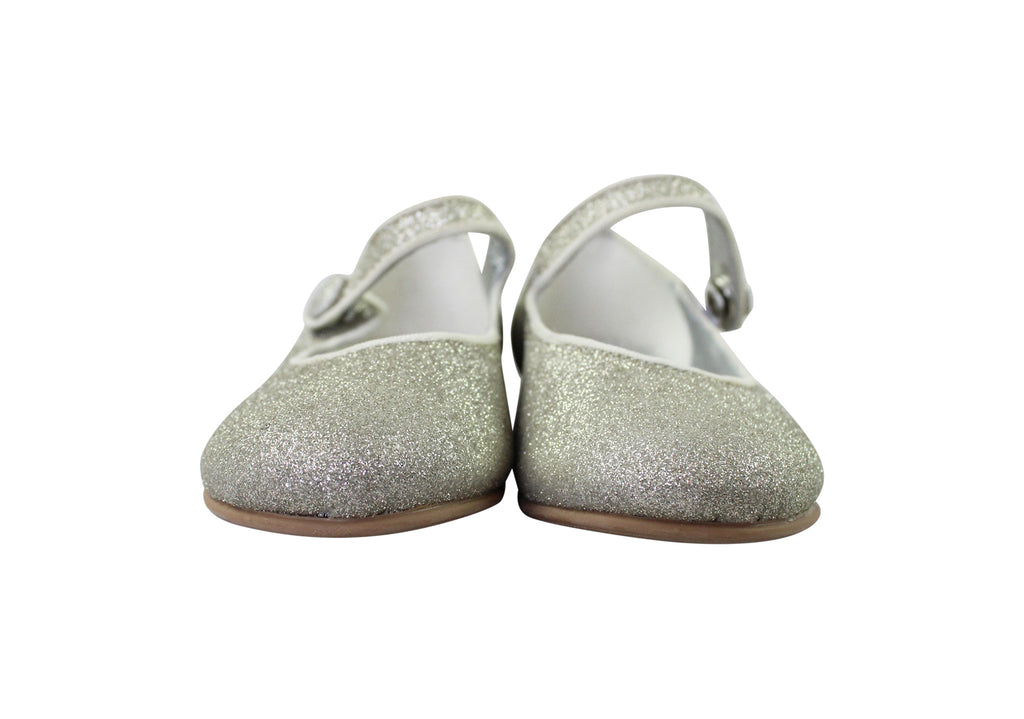 Papouelli,Girls Glitter Shoes, Size 28