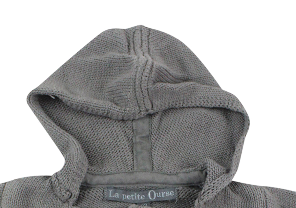 La Petite Ourse, Baby Boys or Baby Girls Cardigan, 0-3 Months