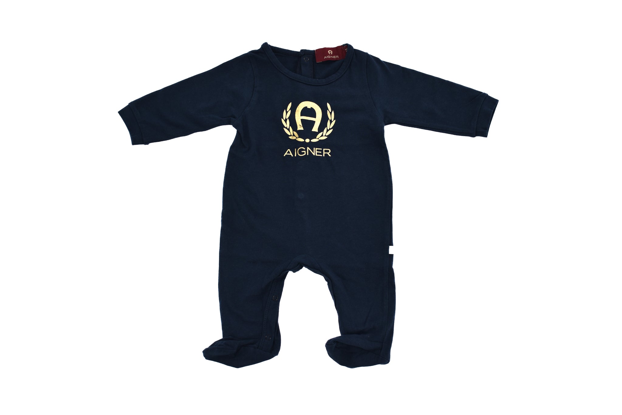 Aigner, Baby Boys Babygrow, 0-3 Months– KIDSWEAR COLLECTIVE
