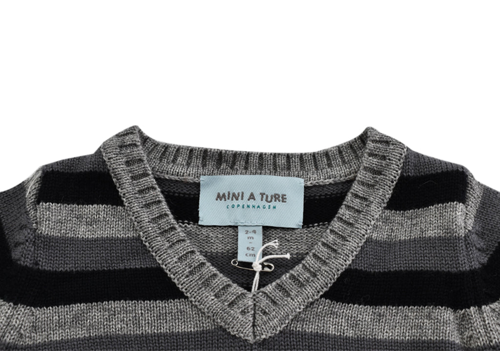 Mini A Ture, Baby Boy Sweater, 0-3 Months