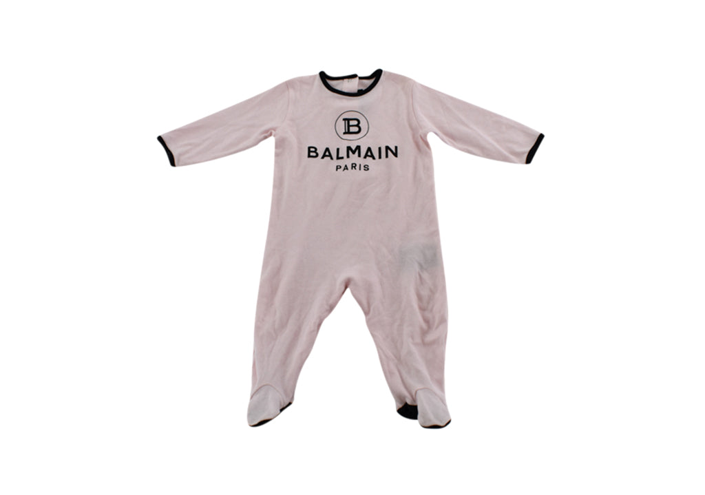 Balmain, Baby Girls Babygrow, Hat & Bib, 3-6 Months