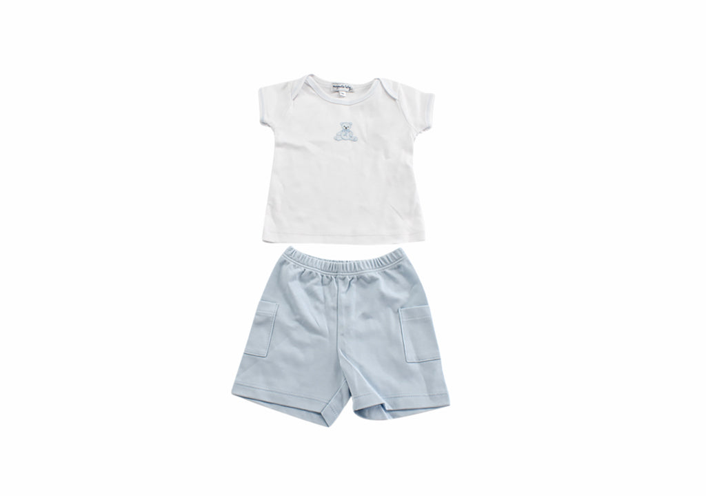 Magnolia Baby, Baby Boys or Baby Girls Top & Shorts Set, 0-3 Months