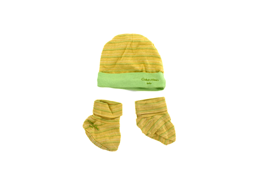 Calvin Klein, Baby Boys Hat & Sock Set, 0-3 Months