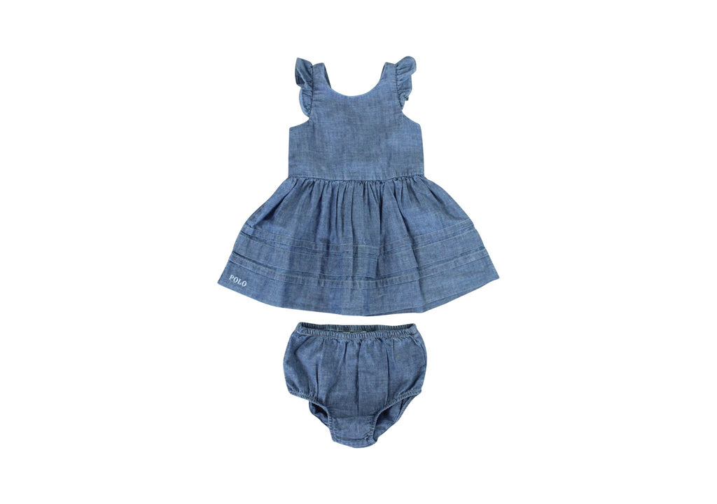Ralph Lauren, Baby Girls Dress & Bloomers, 3-6 Months