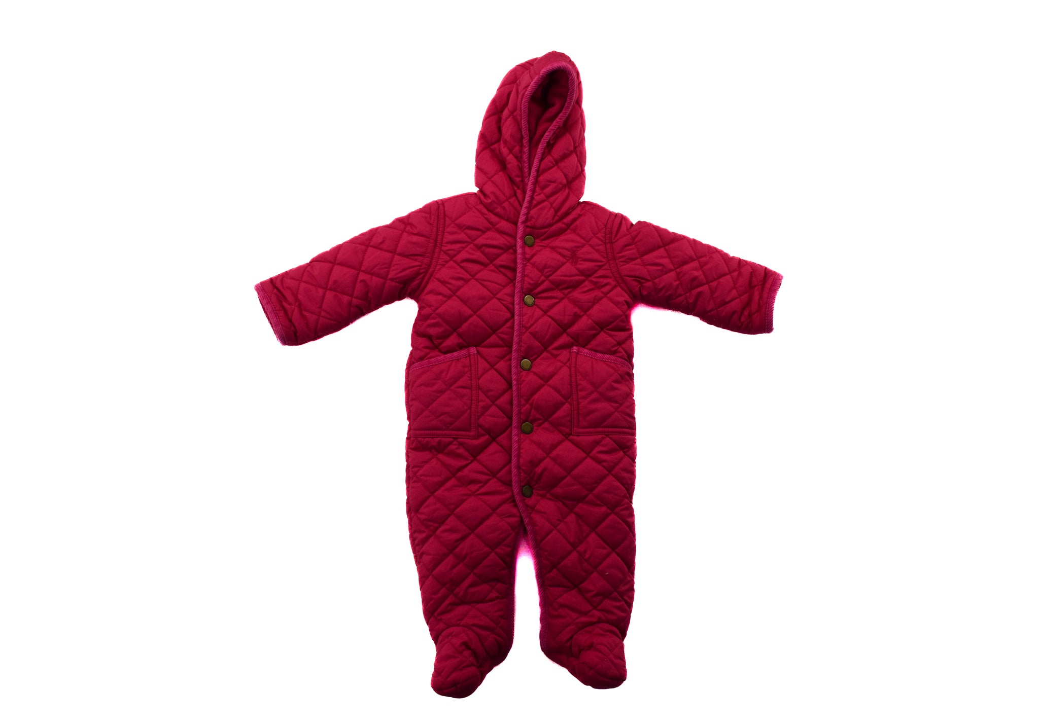 Ralph Lauren, Baby Girls Snowsuit, 3-6 Months– KIDSWEAR COLLECTIVE