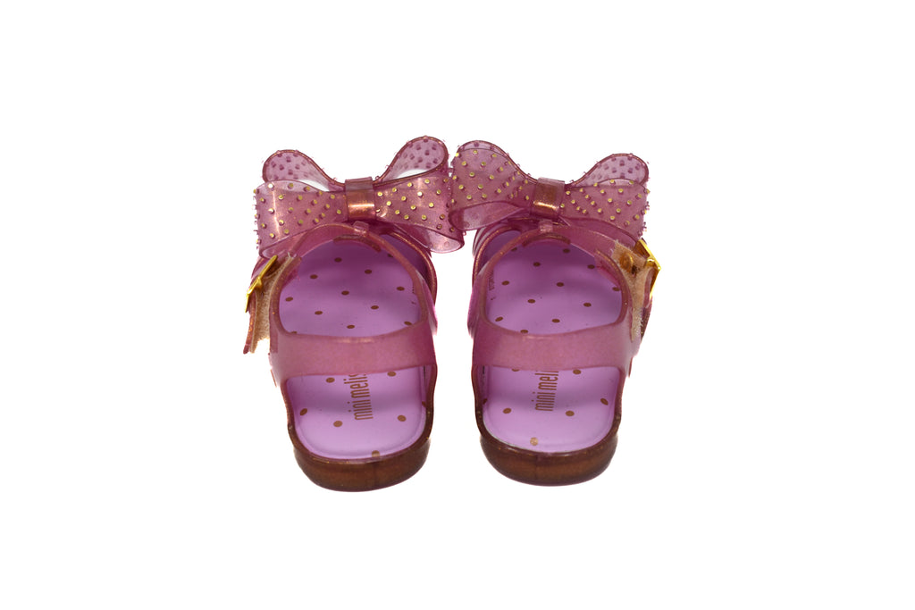 Mini Melissa, Baby Girls Jelly Shoes, Size 22
