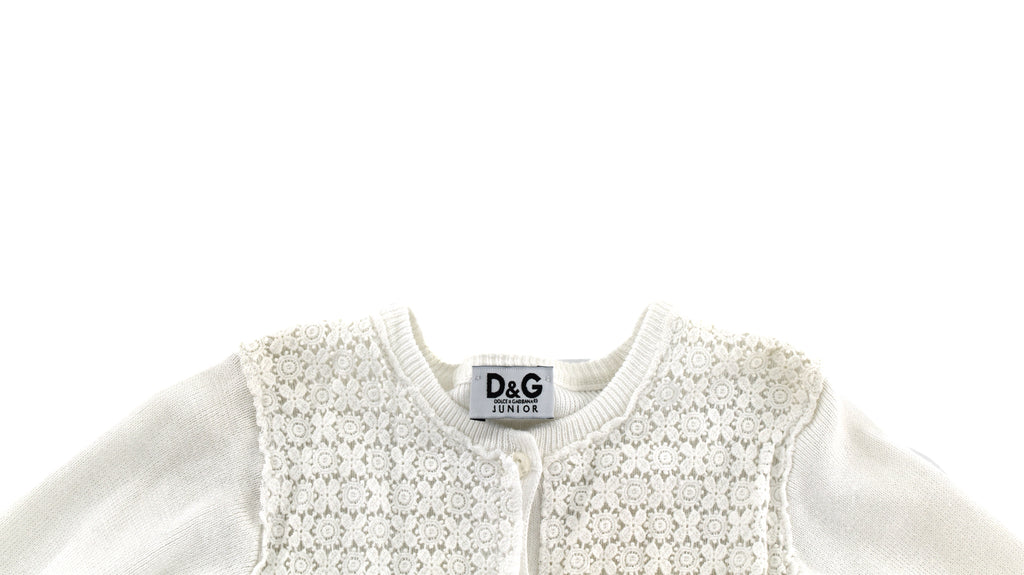 Dolce & Gabbana, Girls Cardigan Dress, 6 Years