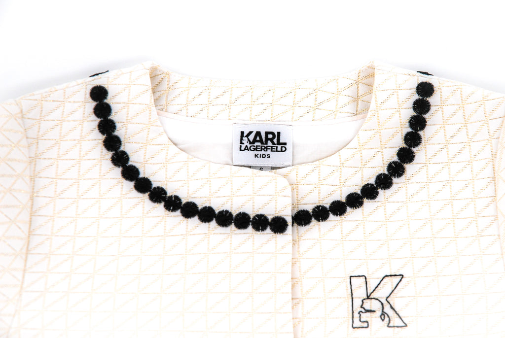 Karl Lagerfeld Kids, Girls Jacket, 6 Years