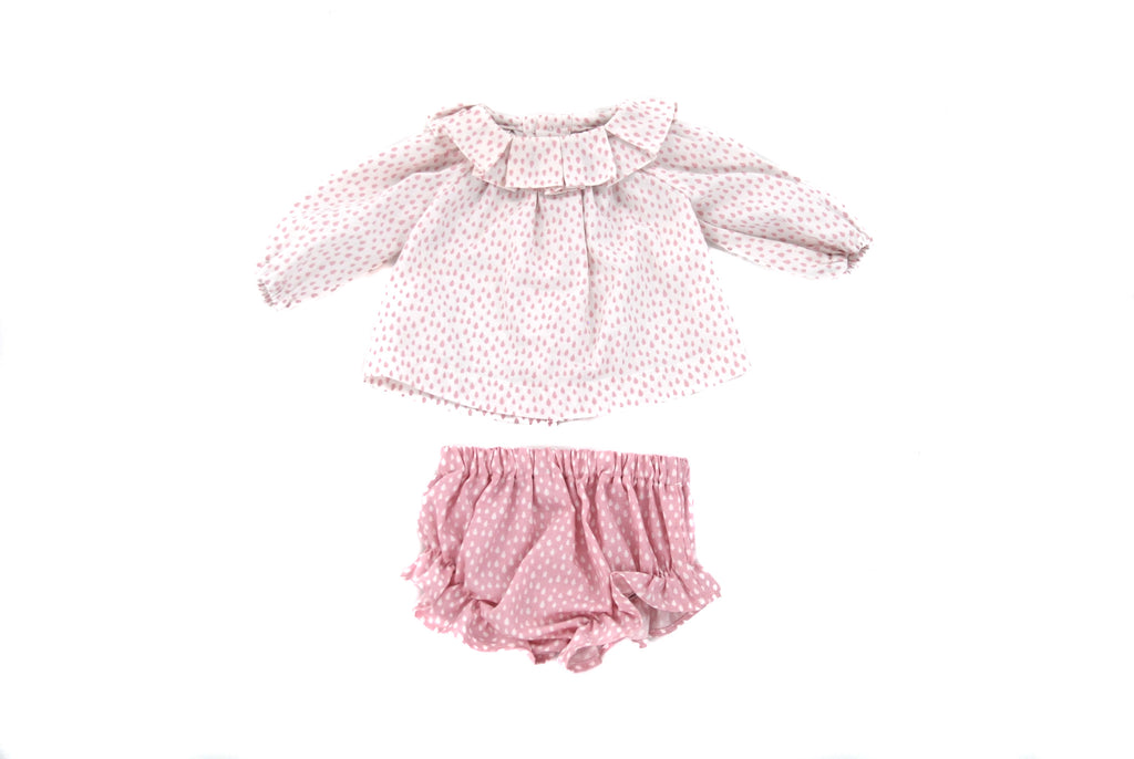 Luca and Luca, Baby Girls Blouse and Bloomers,  0-3 Months