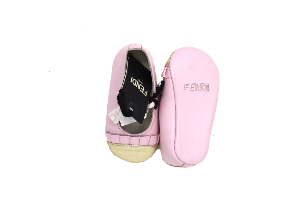 Fendi, Baby Girls Shoes, Size 19