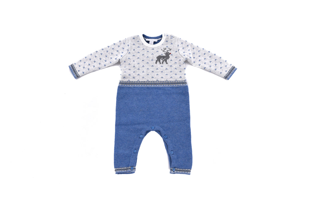 The Little White Company, Boys Romper, 6-9 Months