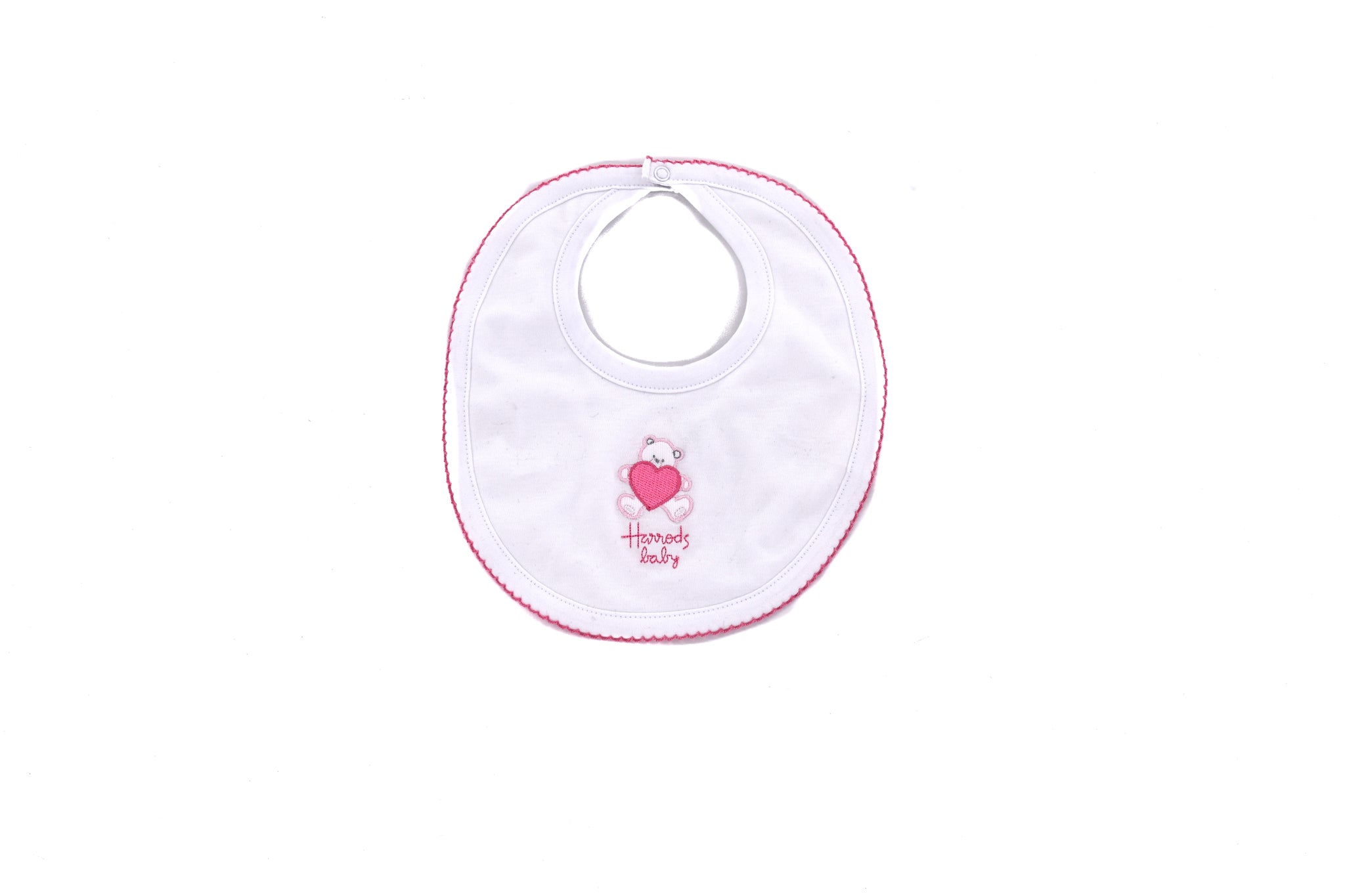 Harrods of London, Baby Girl Body Bib, 0-3 Months– KIDSWEAR