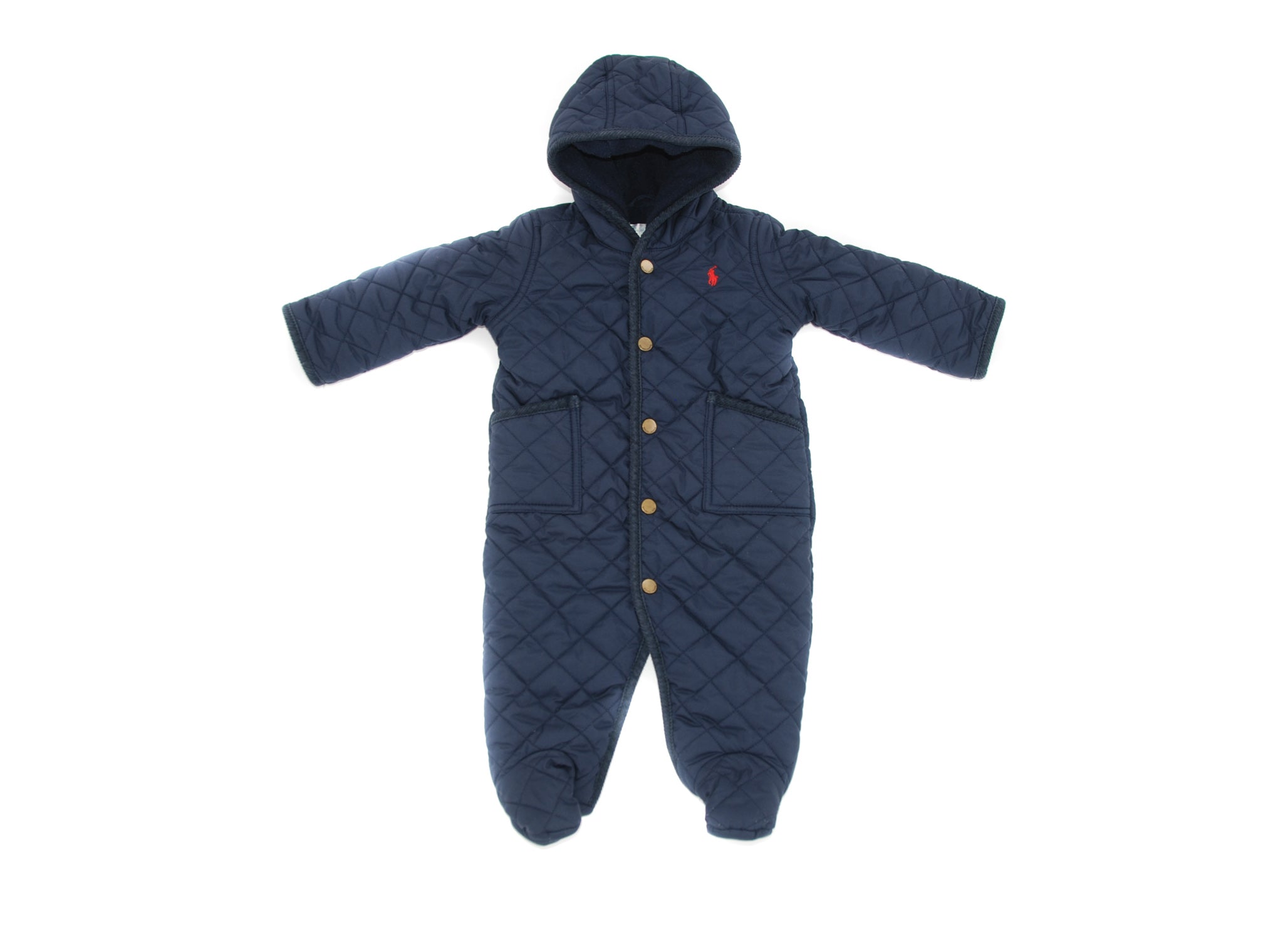 Ralph Lauren, Baby Boys Snowsuit, 3-6 Months– KIDSWEAR COLLECTIVE
