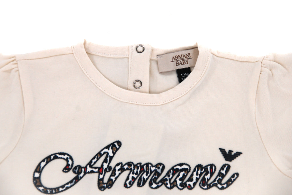 Armani, Baby Girls T-Shirts, 9-12 Months